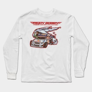 Ricky Bobby Retro Vintage Long Sleeve T-Shirt